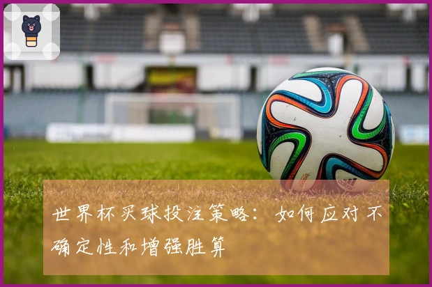 世界杯买球投注策略：如何应对不确定性和增强胜算